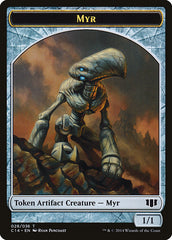 Myr // Pentavite Double-sided Token [Commander 2014 Tokens] | The Gaming-Verse