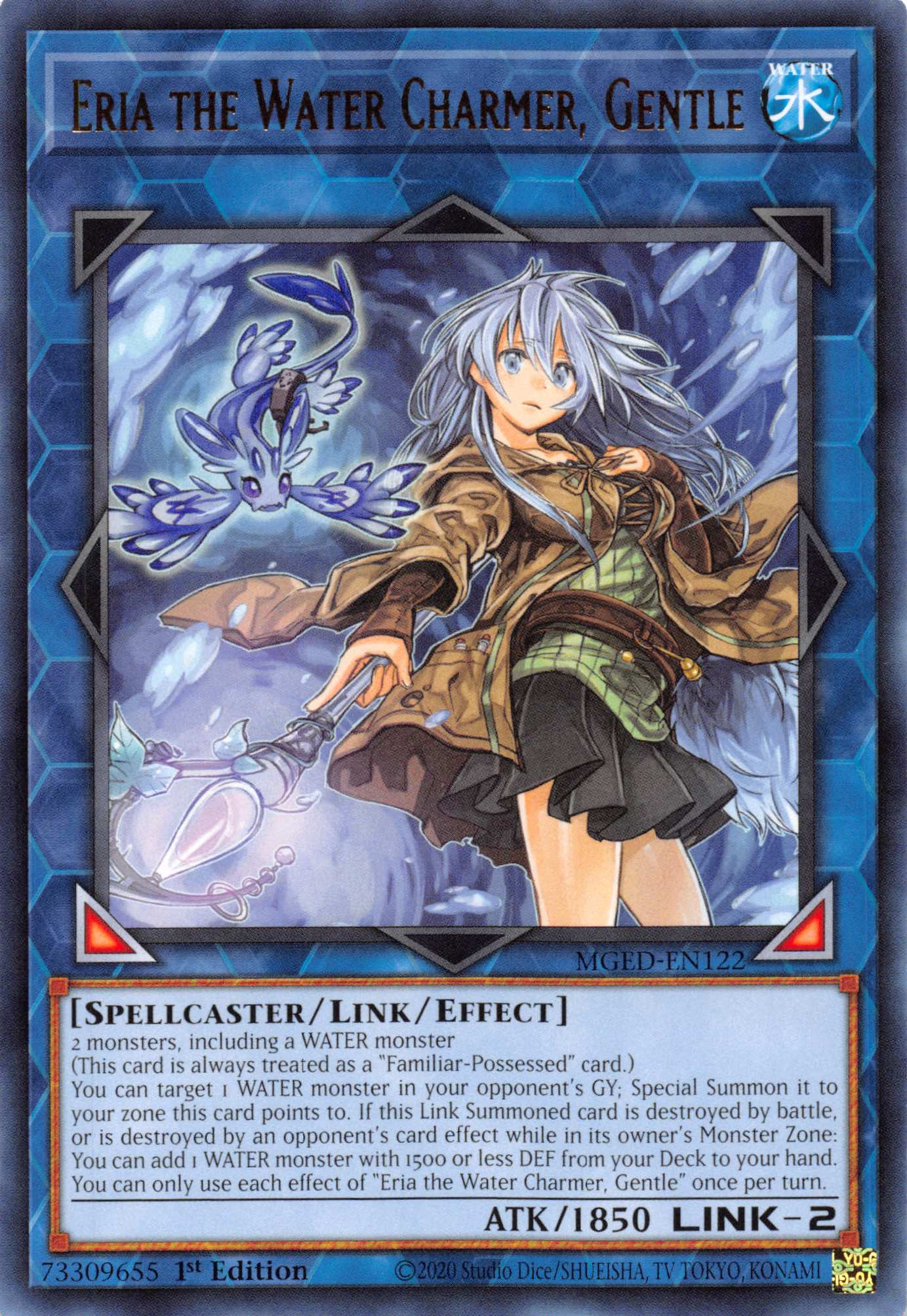 Eria the Water Charmer, Gentle [MGED-EN122] Rare | The Gaming-Verse