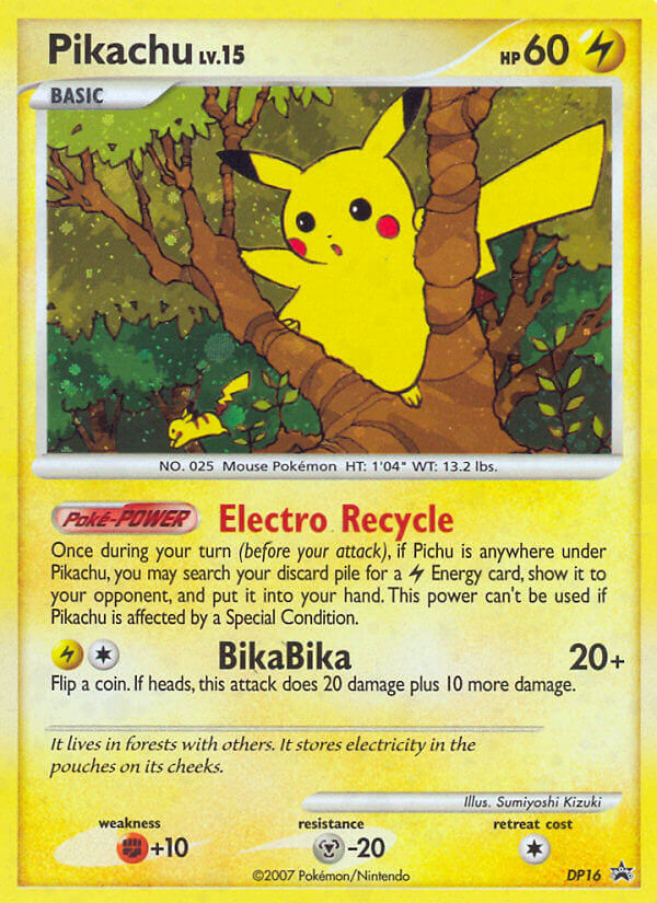 Pikachu (DP16) [Diamond & Pearl: Black Star Promos] | The Gaming-Verse