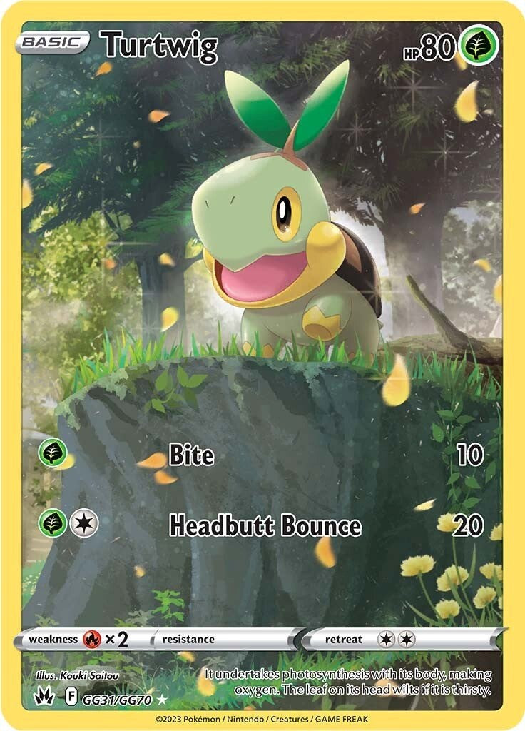 Turtwig (GG31/GG70) [Sword & Shield: Crown Zenith] | The Gaming-Verse