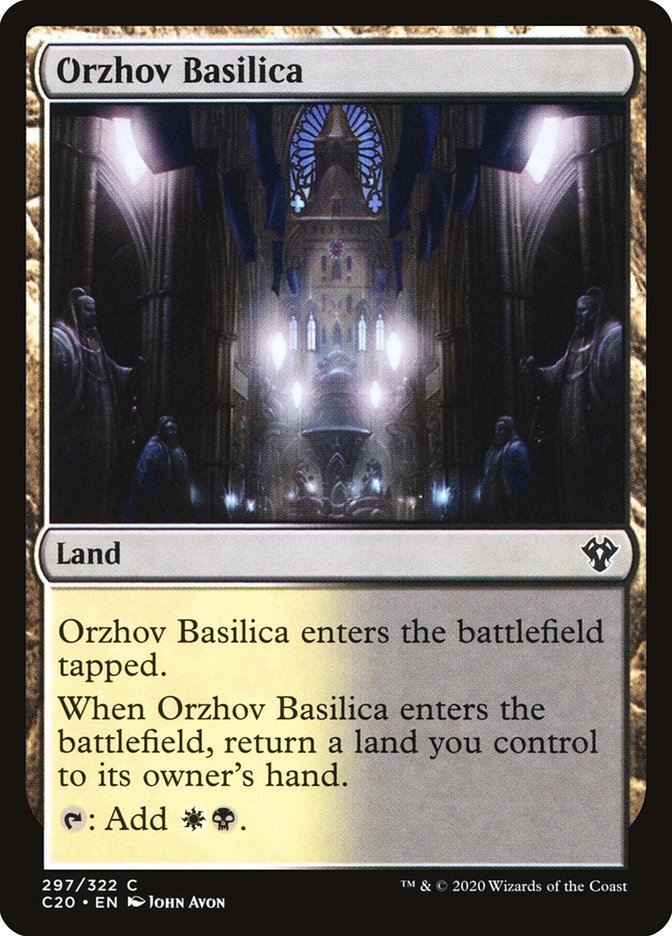 Orzhov Basilica [Commander 2020] | The Gaming-Verse