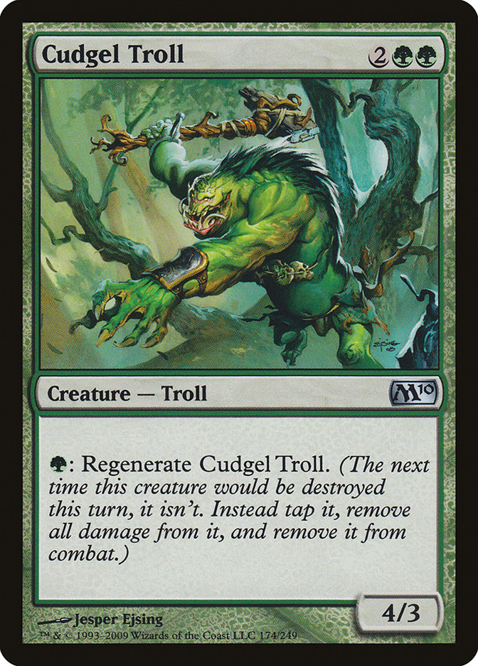 Cudgel Troll [Magic 2010] | The Gaming-Verse