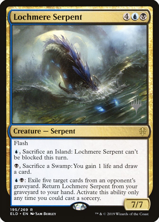 Lochmere Serpent (Promo Pack) [Throne of Eldraine Promos] | The Gaming-Verse