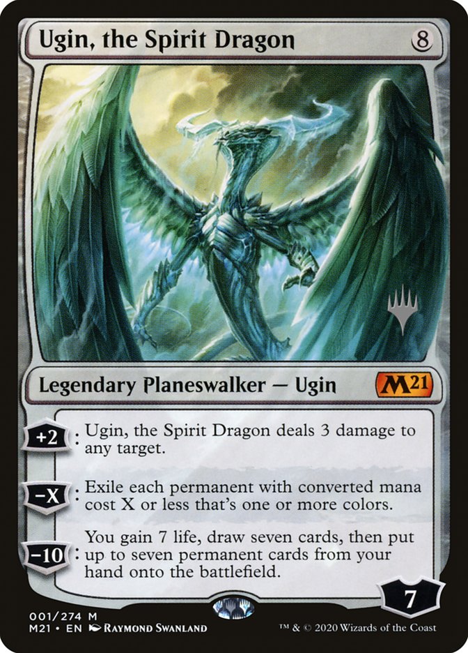 Ugin, the Spirit Dragon (Promo Pack) [Core Set 2021 Promos] | The Gaming-Verse