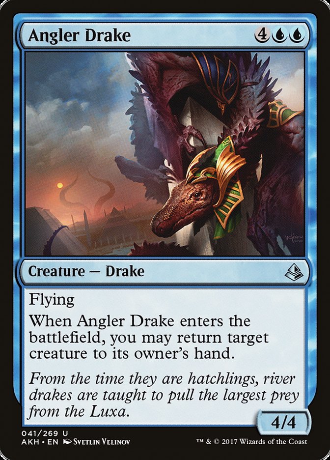 Angler Drake [Amonkhet] | The Gaming-Verse