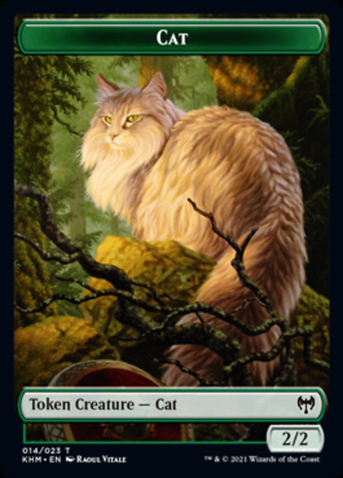 Cat Token [Kaldheim Tokens] | The Gaming-Verse