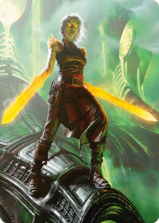 Nahiri, the Unforgiving Art Card [Phyrexia: All Will Be One Art Series] | The Gaming-Verse