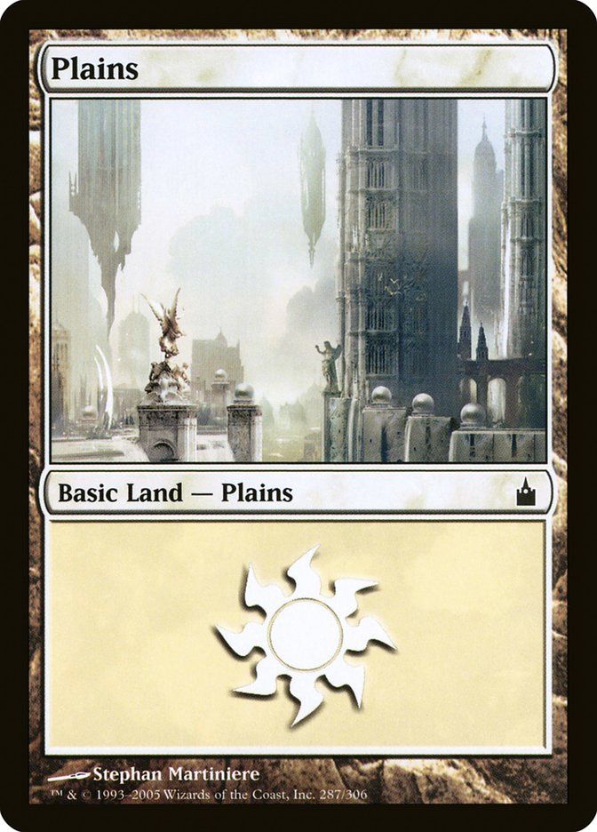 Plains (#287) [Ravnica: City of Guilds] | The Gaming-Verse