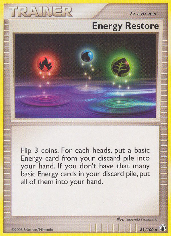 Energy Restore (81/100) [Diamond & Pearl: Majestic Dawn] | The Gaming-Verse