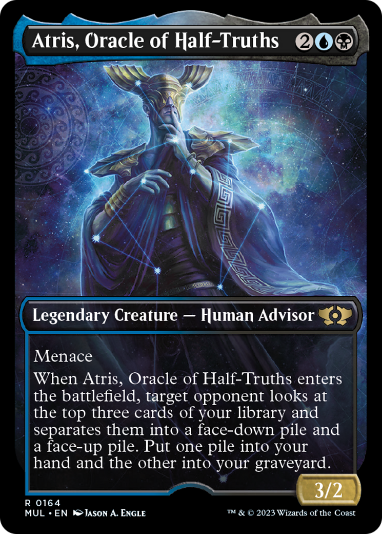 Atris, Oracle of Half-Truths (Halo Foil) [Multiverse Legends] | The Gaming-Verse