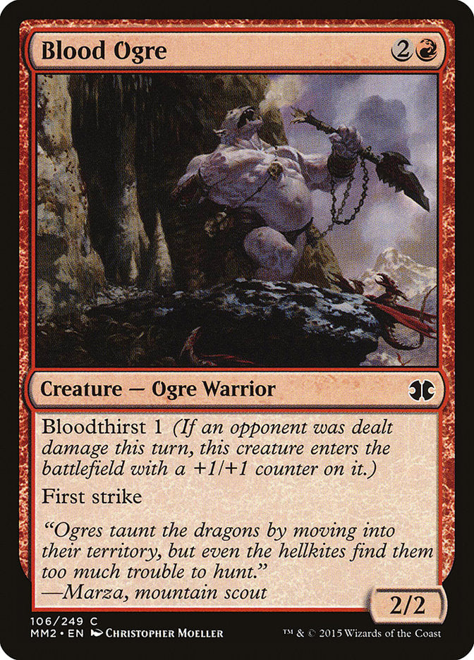 Blood Ogre [Modern Masters 2015] | The Gaming-Verse