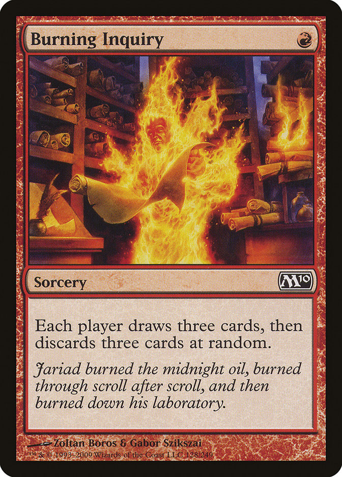 Burning Inquiry [Magic 2010] | The Gaming-Verse