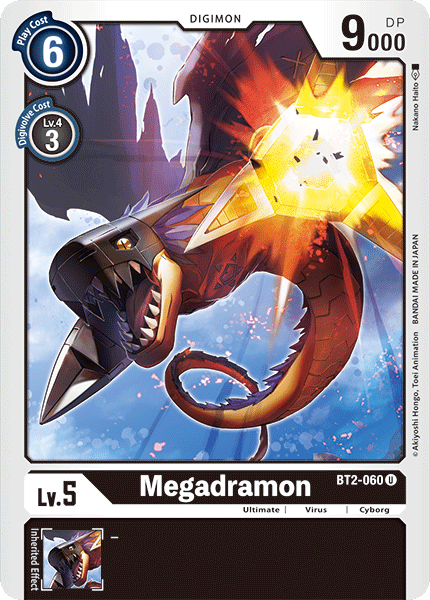 Megadramon [BT2-060] [Release Special Booster Ver.1.0] | The Gaming-Verse