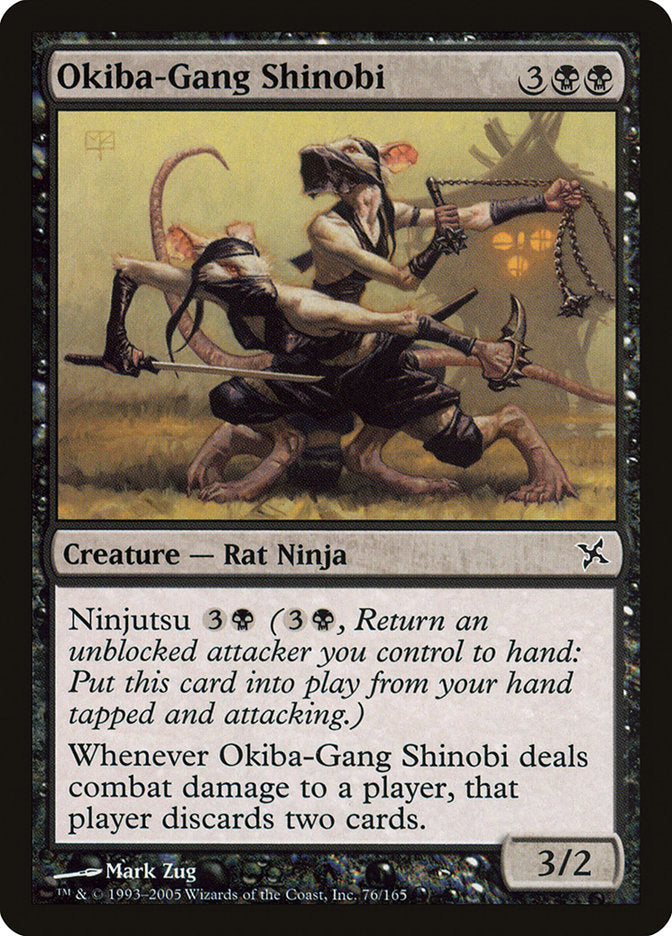 Okiba-Gang Shinobi [Betrayers of Kamigawa] | The Gaming-Verse