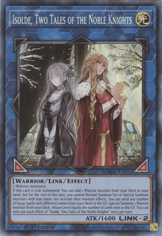 Isolde, Two Tales of the Noble Knights [AMDE-EN052] Collector's Rare | The Gaming-Verse