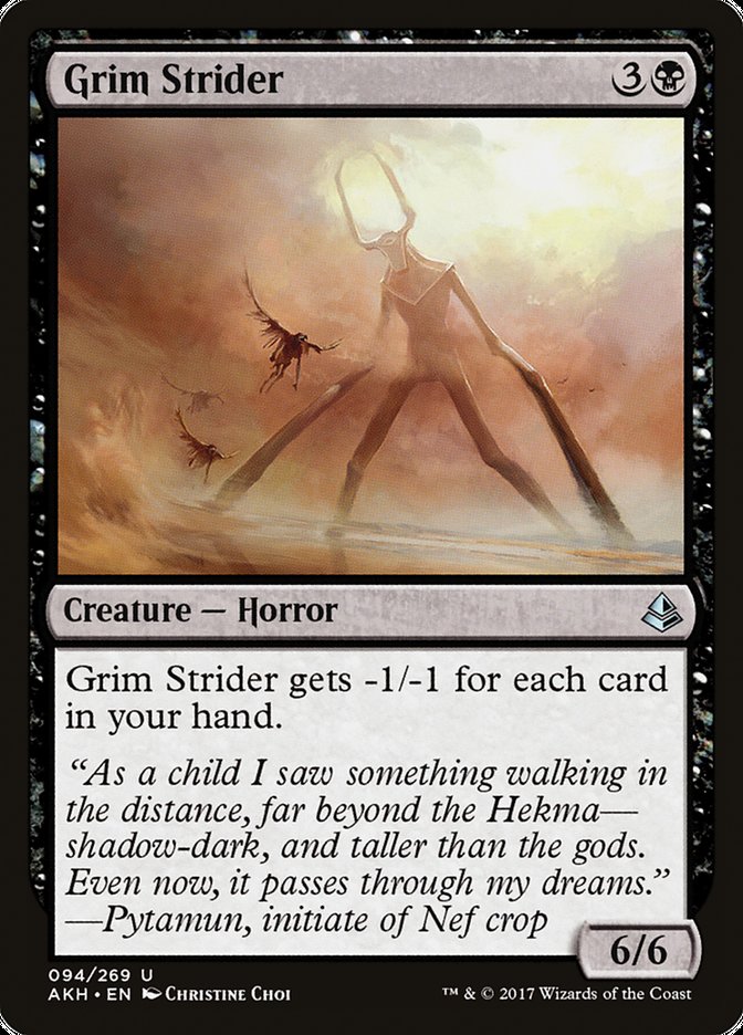 Grim Strider [Amonkhet] | The Gaming-Verse