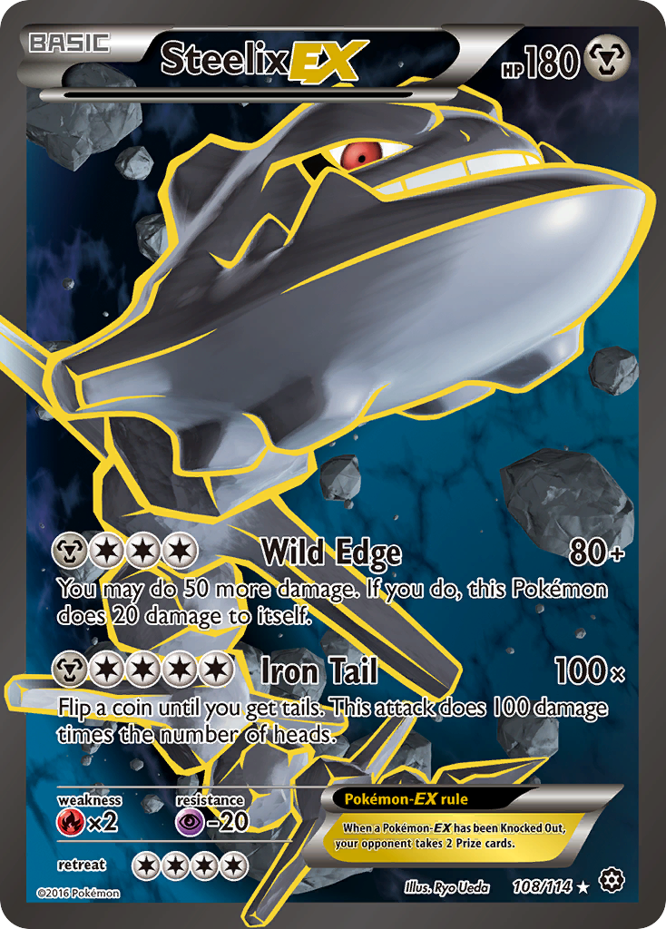 Steelix EX (108/114) [XY: Steam Siege] | The Gaming-Verse