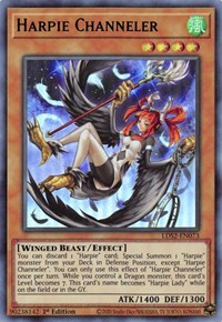 Harpie Channeler (Green) [LDS2-EN073] Ultra Rare | The Gaming-Verse