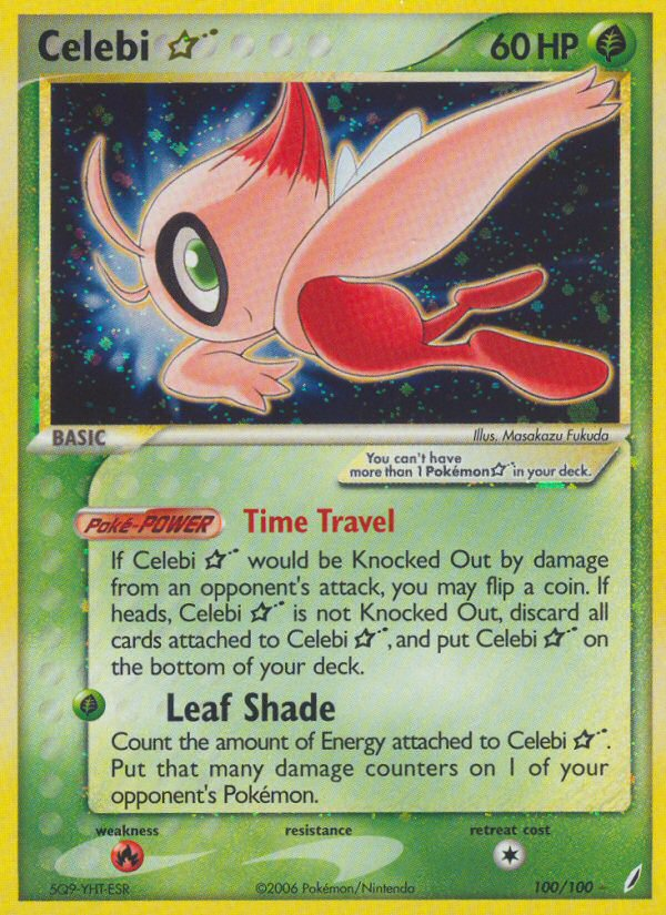 Celebi Star (100/100) [EX: Crystal Guardians] | The Gaming-Verse