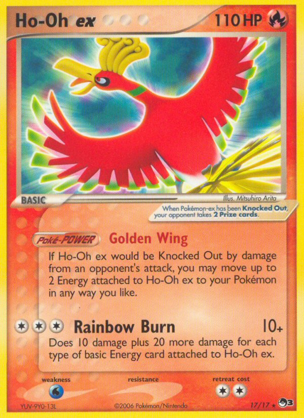 Ho-Oh ex (17/17) (Holo) [POP Series 3] | The Gaming-Verse