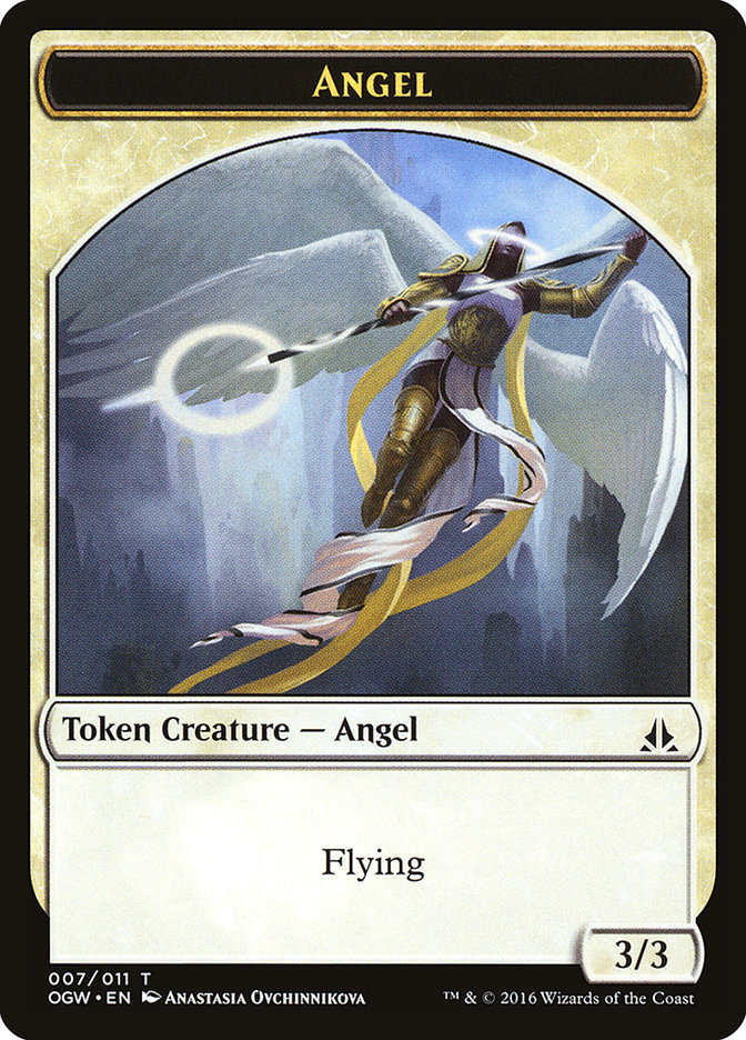 Angel [Oath of the Gatewatch Tokens] | The Gaming-Verse