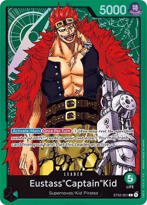 Eustass"Captain"Kid (001) [Starter Deck: Worst Generation] | The Gaming-Verse