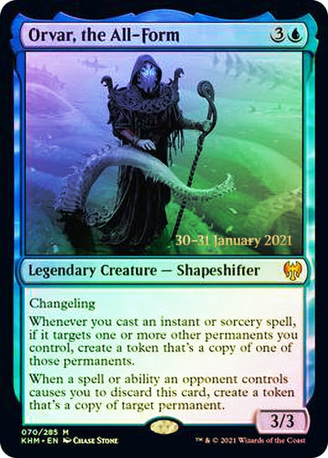 Orvar, the All-Form  [Kaldheim Prerelease Promos] | The Gaming-Verse