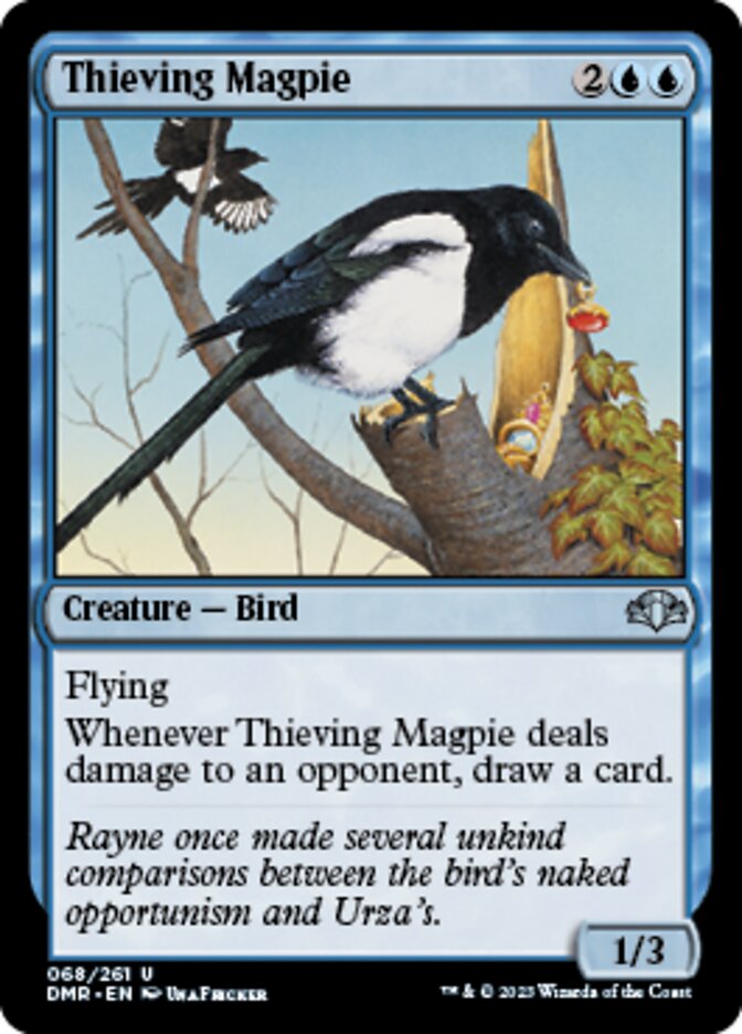 Thieving Magpie [Dominaria Remastered] | The Gaming-Verse