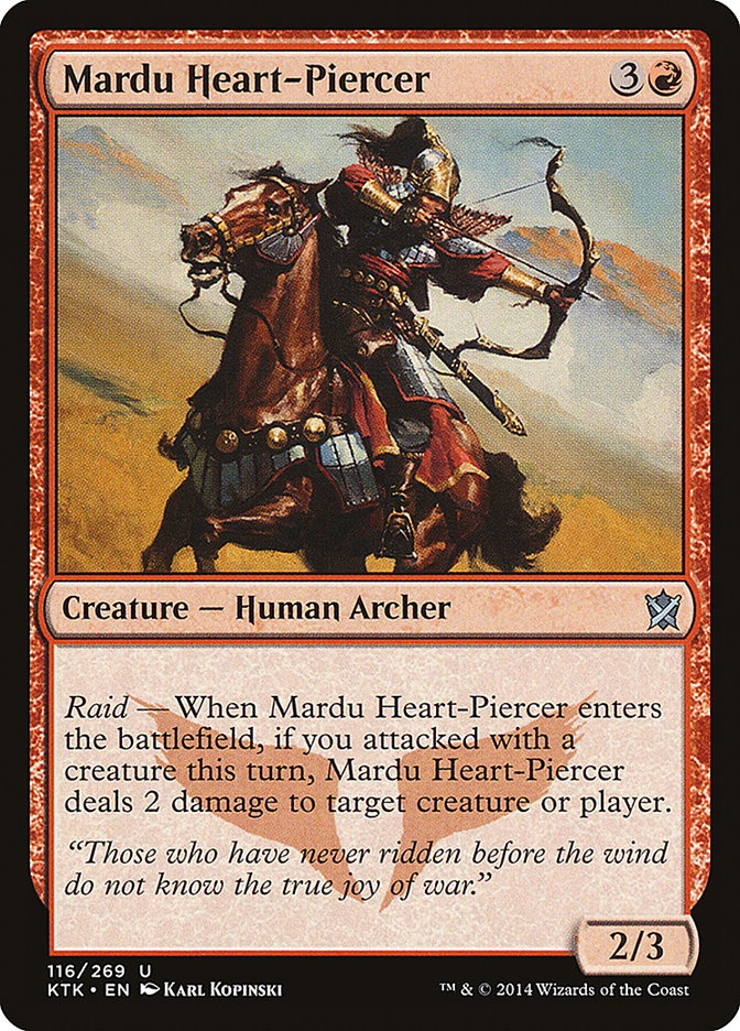 Mardu Heart-Piercer [Khans of Tarkir] | The Gaming-Verse