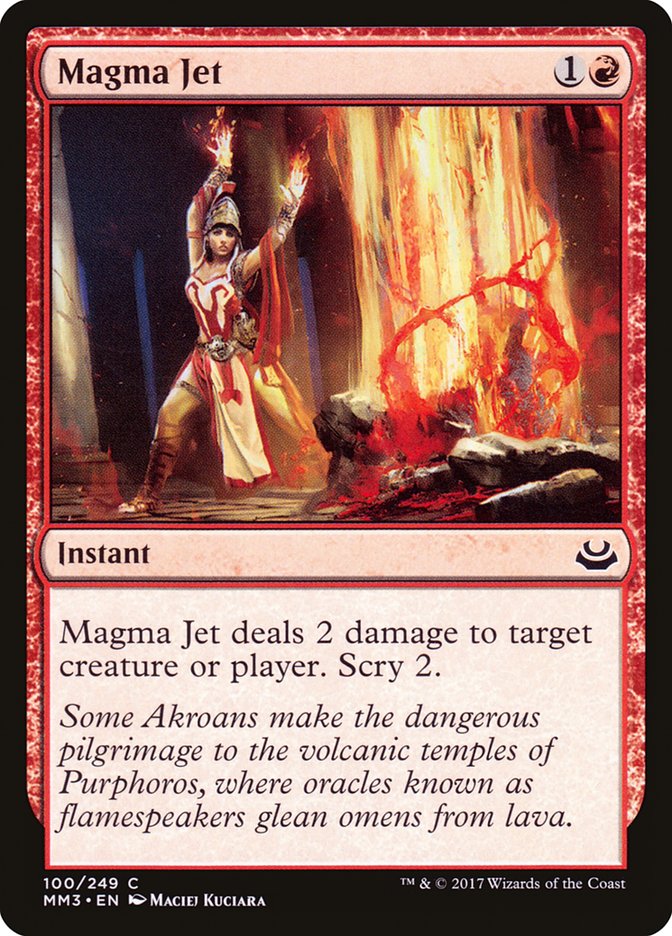 Magma Jet [Modern Masters 2017] | The Gaming-Verse