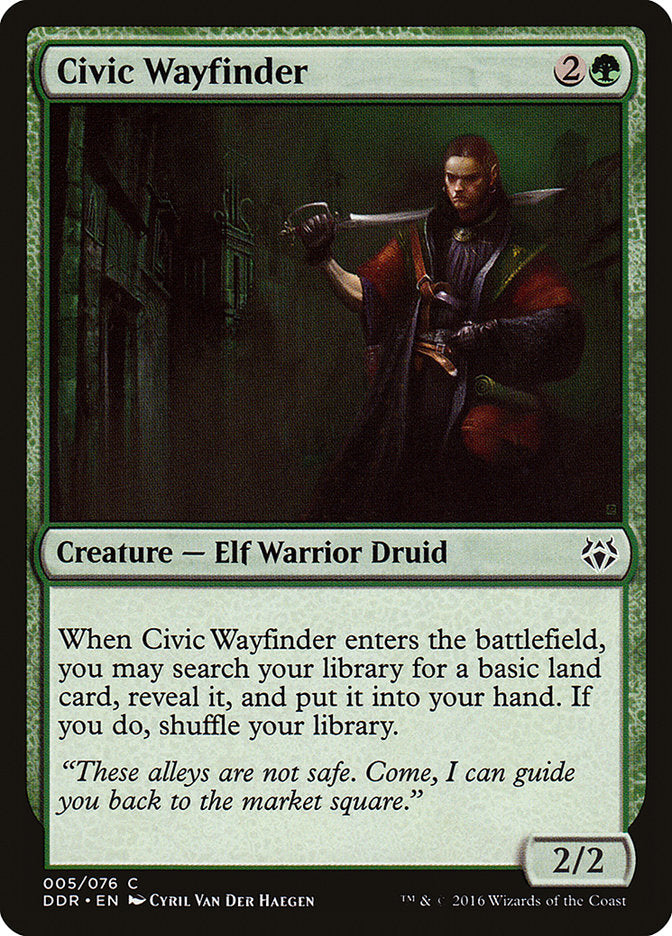 Civic Wayfinder [Duel Decks: Nissa vs. Ob Nixilis] | The Gaming-Verse