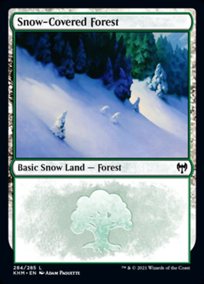Snow-Covered Forest (284) [Kaldheim] | The Gaming-Verse