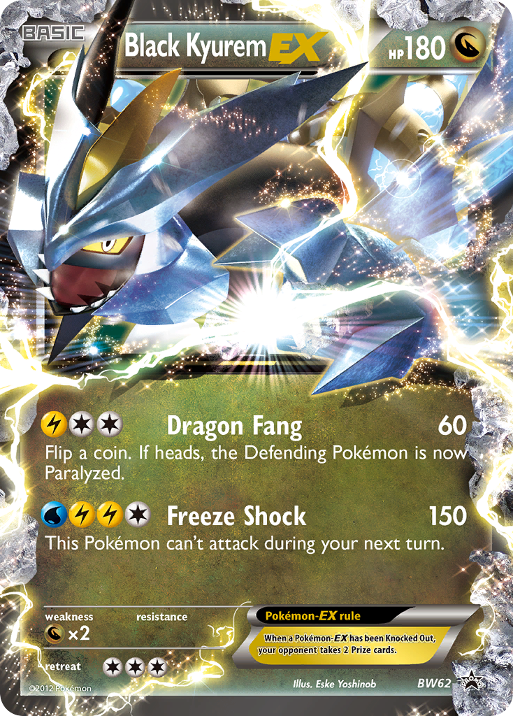 Black Kyurem EX (BW62) [Black & White: Black Star Promos] | The Gaming-Verse