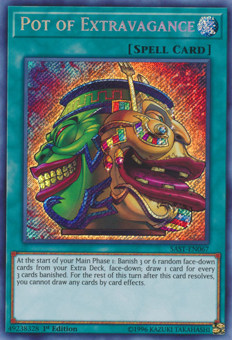 Pot of Extravagance [SAST-EN067] Secret Rare | The Gaming-Verse