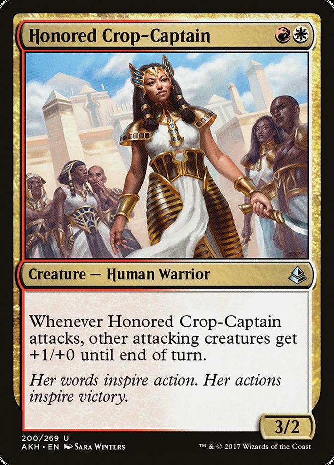 Honored Crop-Captain [Amonkhet] | The Gaming-Verse