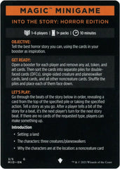 Into the Story: Horror Edition (Magic Minigame) [Innistrad: Midnight Hunt Minigame] | The Gaming-Verse