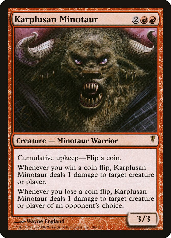 Karplusan Minotaur [Coldsnap] | The Gaming-Verse