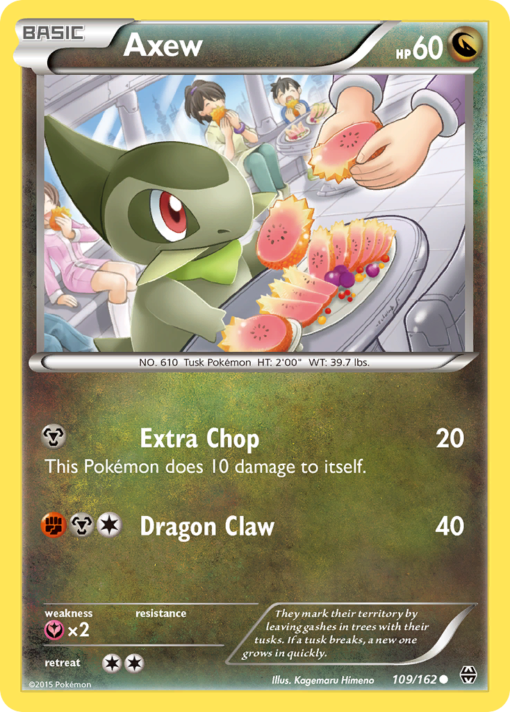 Axew (109/162) [XY: BREAKthrough] | The Gaming-Verse