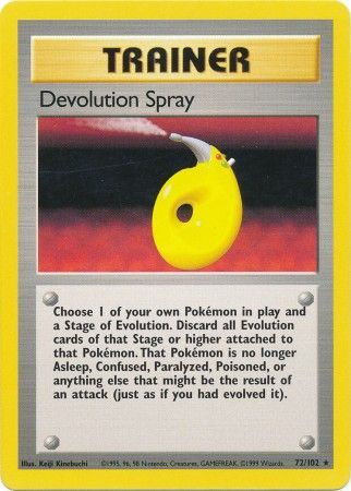 Devolution Spray (72/102) [Base Set Unlimited] | The Gaming-Verse