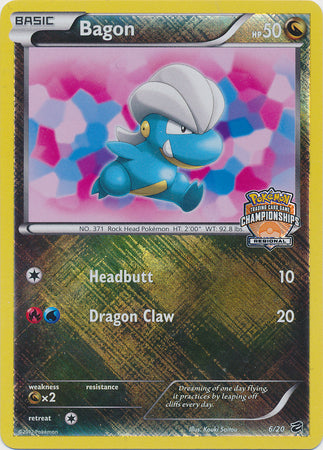 Bagon (6/20) (Regional Championship) [Black & White: Dragon Vault] | The Gaming-Verse