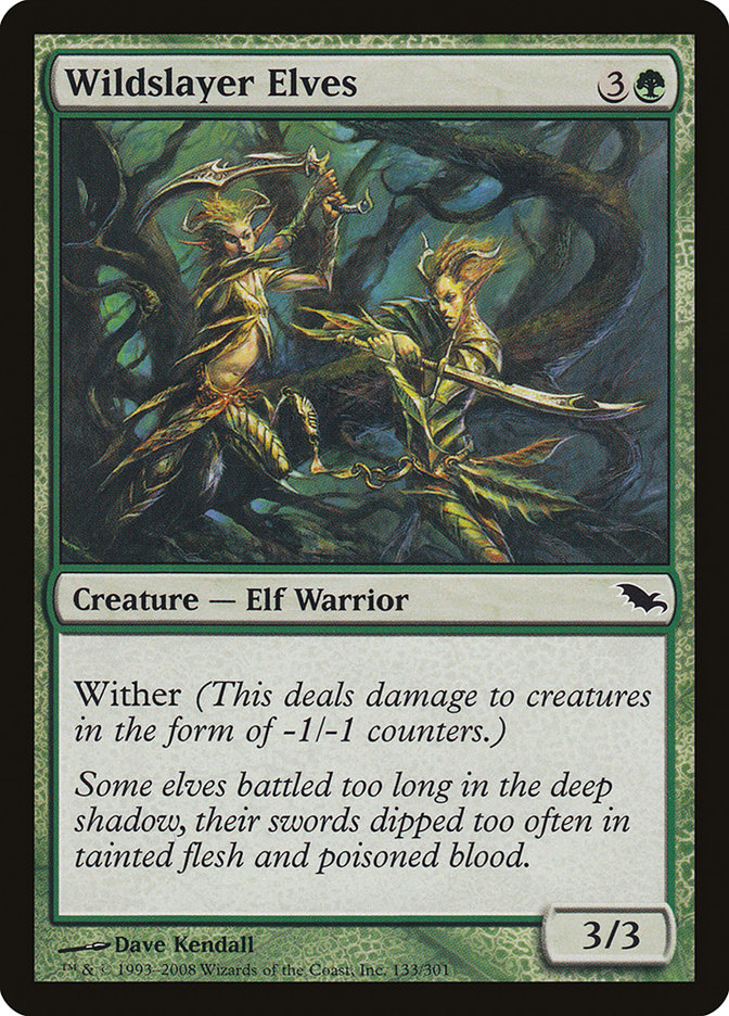 Wildslayer Elves [Shadowmoor] | The Gaming-Verse