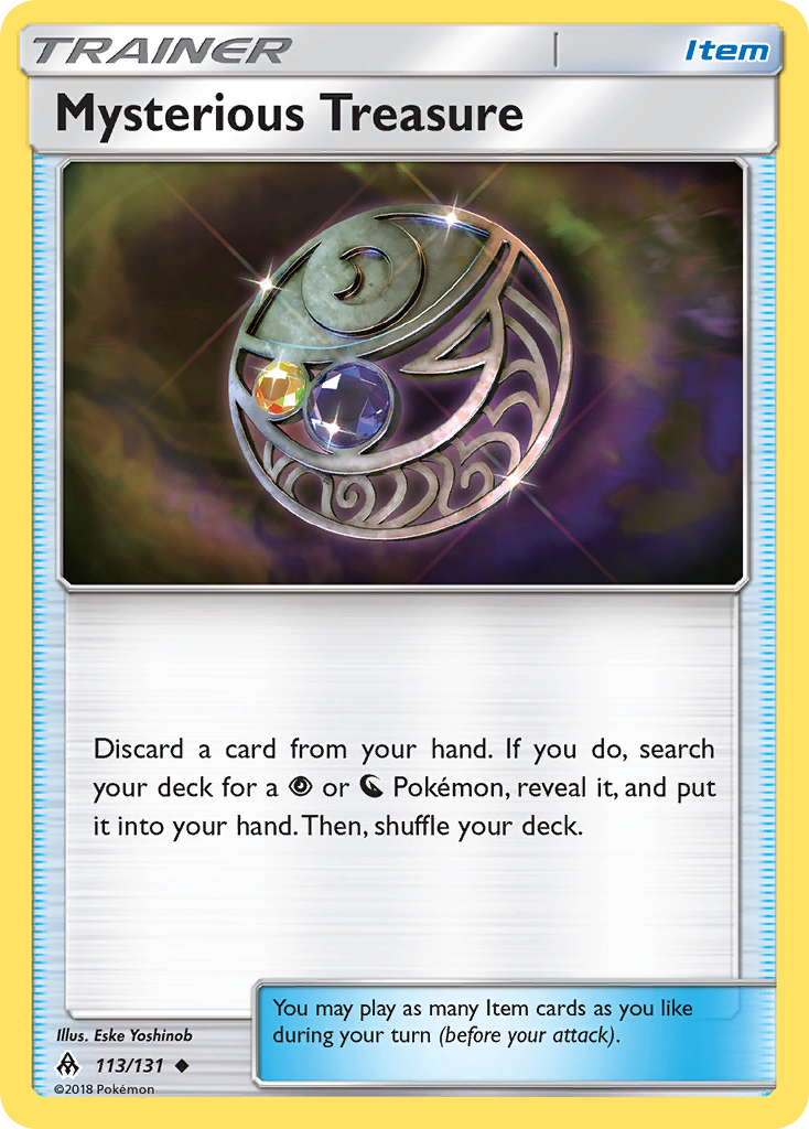 Mysterious Treasure (113/131) [Sun & Moon: Forbidden Light] | The Gaming-Verse