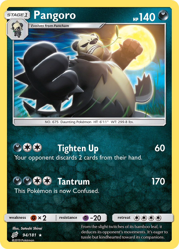 Pangoro (94/181) [Sun & Moon: Team Up] | The Gaming-Verse