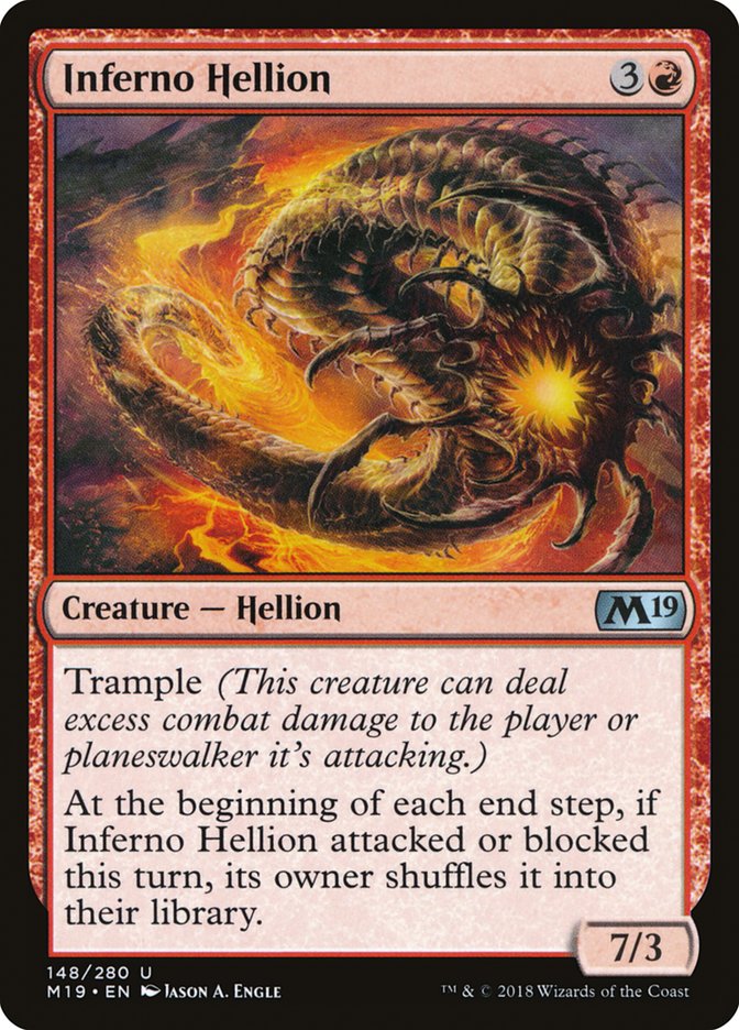 Inferno Hellion [Core Set 2019] | The Gaming-Verse