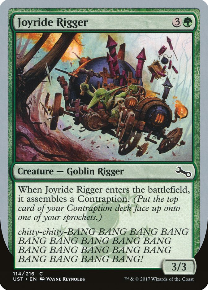 Joyride Rigger [Unstable] | The Gaming-Verse