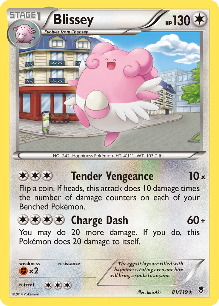 Blissey (81/119) [XY: Phantom Forces] | The Gaming-Verse