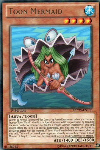 Toon Mermaid [LCYW-EN105] Rare | The Gaming-Verse