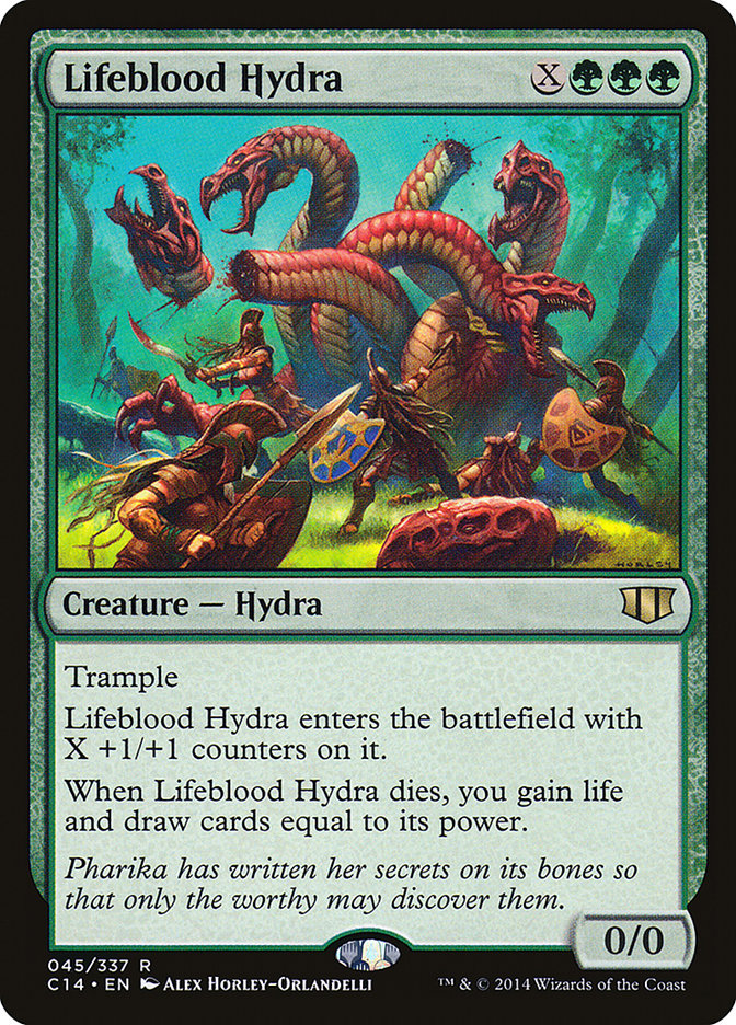 Lifeblood Hydra [Commander 2014] | The Gaming-Verse