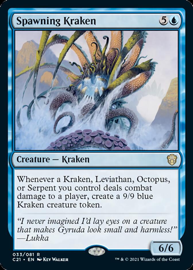 Spawning Kraken [Commander 2021] | The Gaming-Verse