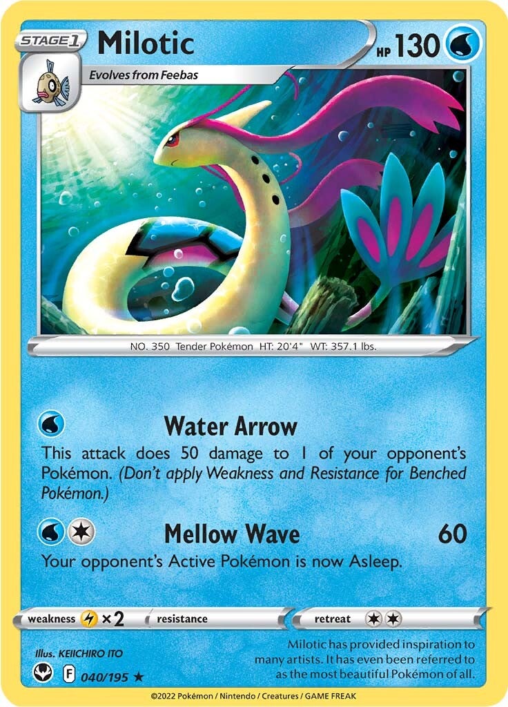 Milotic (040/195) [Sword & Shield: Silver Tempest] | The Gaming-Verse